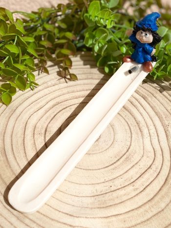 Porta Incenso Bruxinha Rosa