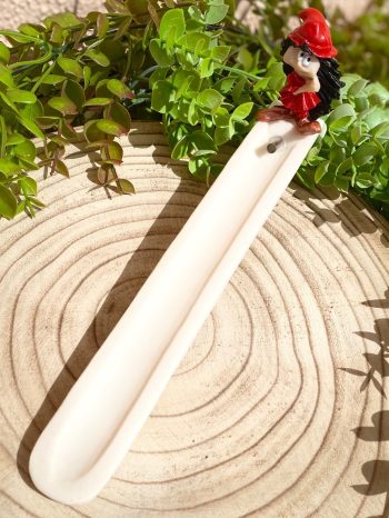 Porta Incenso Bruxinha Vermelho