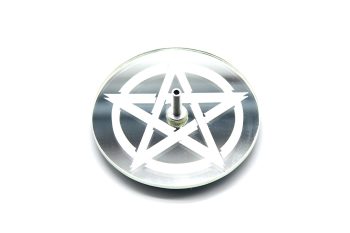 Incensario Pentagrama Símbolo Espelho 8Cm