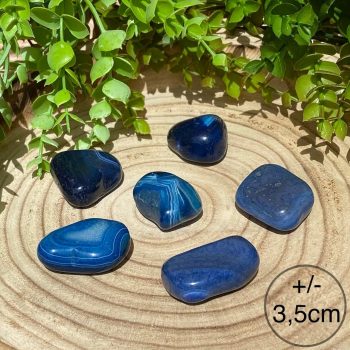 Ágata Azul Rolada