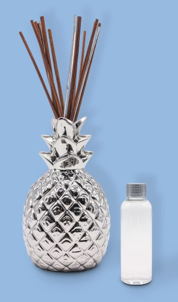 Ambientador Abacaxi Prata 14X11X30Cm