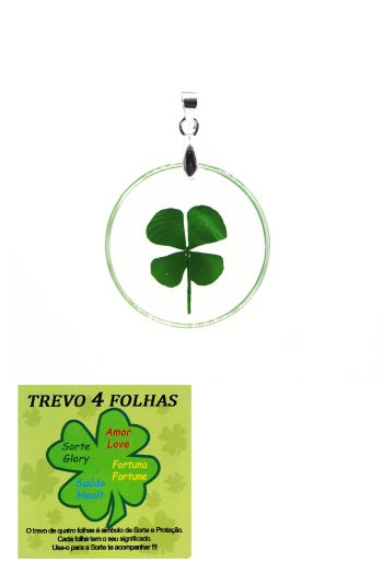 Pendente Trevo Sorte