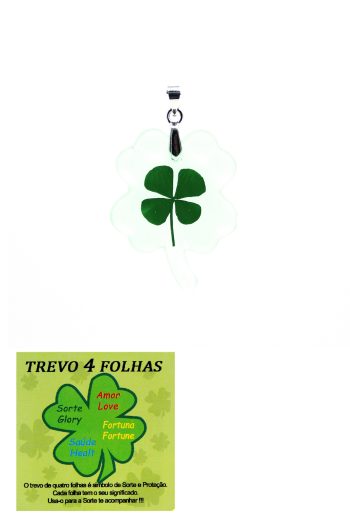Pendente Trevo Sorte