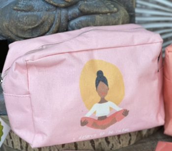 Bolsa Yoga Algodão 20X8X14Cm