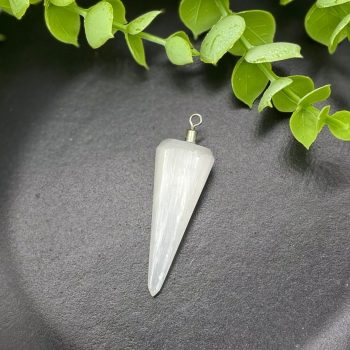 Pendente Ponta Pendulo Selenite