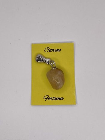 Pendente Pedra Citrino Fortuna +/-2Cm