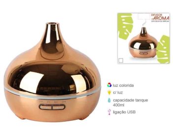 Ambientador Elétrico Cobre Usb 400Ml