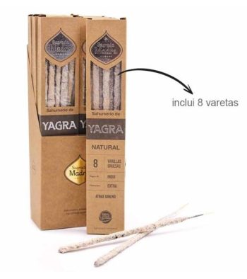 Incenso Sm Natural Yagra 8 Varetas