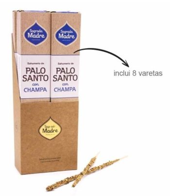 Incenso Sm Pau Santo/Champa 8 Varetas