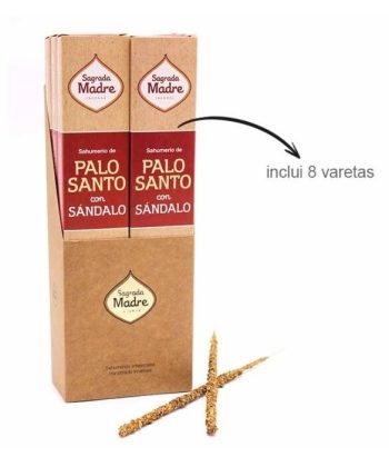 Incenso Sm Pau Santo/Sândalo 8 Varetas