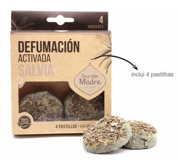 Defumação Activ. Sálvia Branca 4 Pastilhas