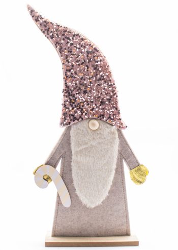 Decoração Natal Madeira 21X6X60Cm