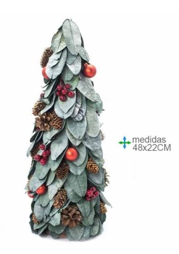 Árvore Natal Madeira 48X22Cm