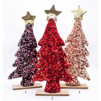 Árvore Natal Madeira 20X6X46Cm