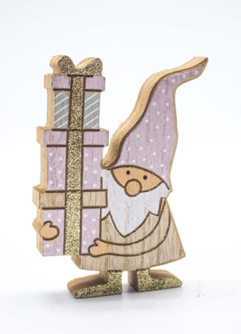 Decoração Natal Madeira 9X2X13Cm