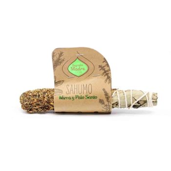 Tocha Natural Mirra e Pau Santo 17Cm