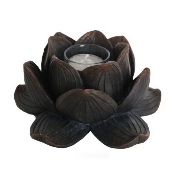 Porta Vela F. Lotus 15X16X8Cm