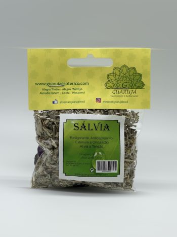 Erva Mística Sálvia +/- 15Grs
