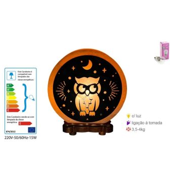 Candeeiro Sal Mocho 4.50-5Kg