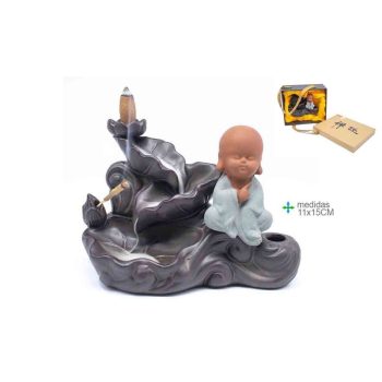 Fonte Fumo Monge Cerâmica 11X15Cm