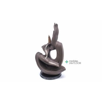 Fonte Fumo Mao Cerâmica 24X15.50Cm