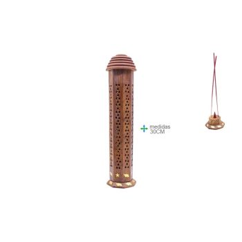 Porta Inc Torre Madeira 30Cm