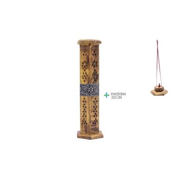 Porta Inc Torre Madeira 30Cm