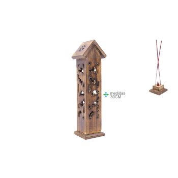 Porta Inc Torre Madeira 30Cm