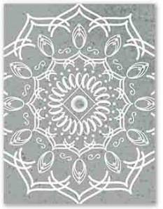 Quadro Tela Mandala 30X40Cm