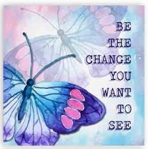 Quadro Tela Borboleta 40X40Cm