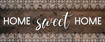 Quadro Tela Frases 100X40Cm