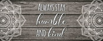 Quadro Tela Frases 100X40Cm