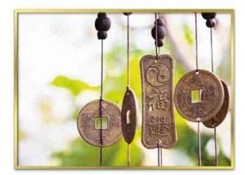 Quadro Tela Feng Shui 52X72Cm