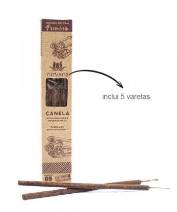 Incenso Premium Nirvana Canela Natural