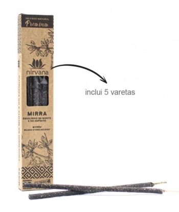 Incenso Premium Nirvana Mirra Natural