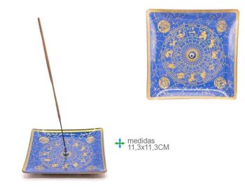 Porta Inc Vidro Quadrado Signos 11Cm