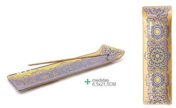 Porta Inc Vidro Rect Mandala 6.50X21.50Cm