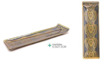 Porta Inc Vidro Rect Cornucópias 6.50X21.50Cm