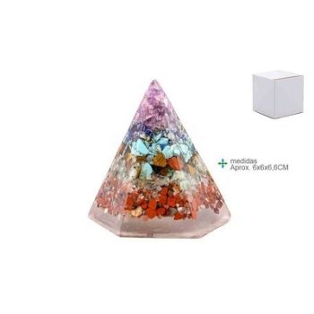 Piramide Organite  6X6Cm