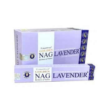 Incenso Nag Shampa Golden Lavanda 15Grms