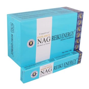 Incenso Nag Shampa Golden Reiki Energia 15Grms