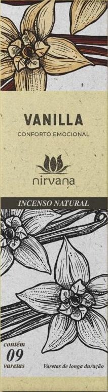 Incenso Nirvana Baunilha