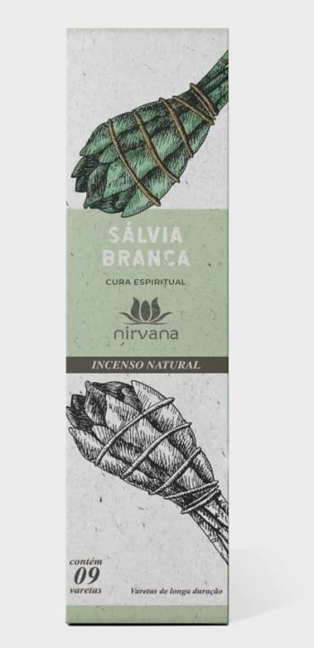 Incenso Nirvana Salvia Branca