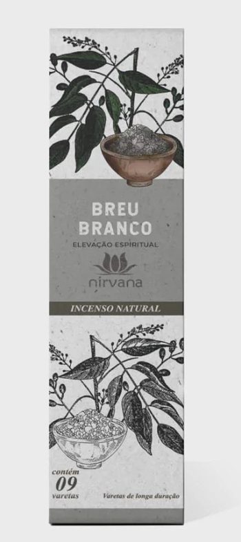 Incenso Nirvana Breu Branco