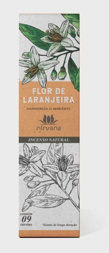 Incenso Nirvana Flor Laranjeira