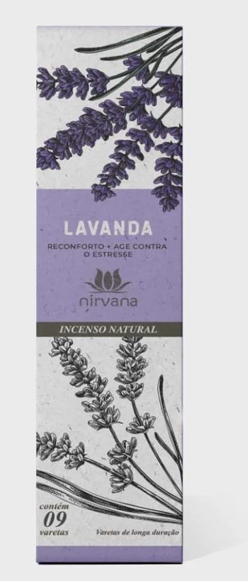 Incenso Nirvana Lavanda