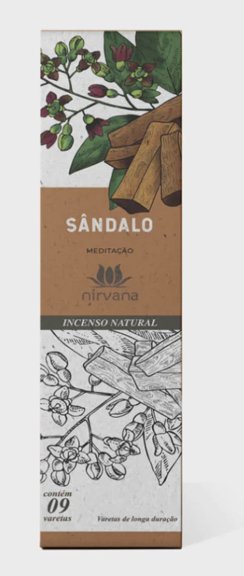 Incenso Nirvana Sandalo