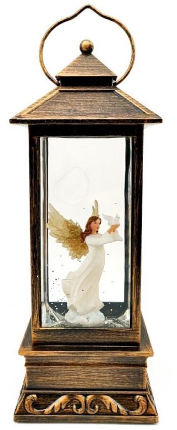 Lanterna Anjo 10X10X27Cm