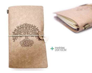 Caderno Esotérico Árvore Da Vida 20X10Cm