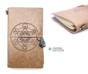 Caderno Esotérico Metraton 20X10Cm